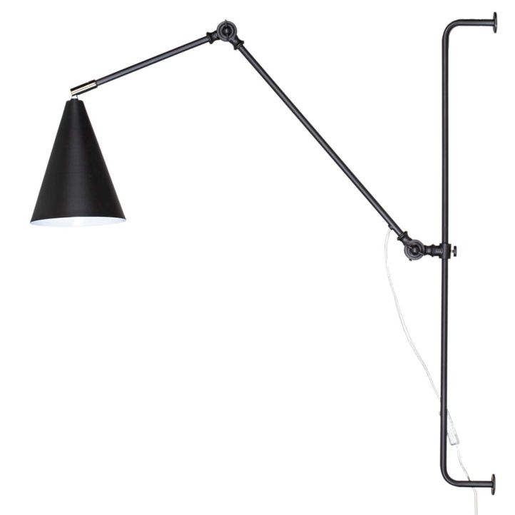 By Rydens Wandleuchte YUKON schwarz 4300530-4002 By Rydens Wandleuchte YUKON schwarz 4300530-4002