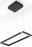 LED-Pendelleuchte MARISA 60cm schwarz DIM-TO-WARM