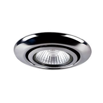 Mobilux Einbaustrahler MOB CLASSIC 1x50W GX5,3/12V chrom