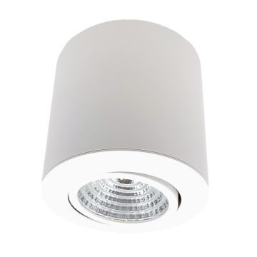 Mobilux LED-Deckenleuchte MOBiDIM COB SLIM+ R IP20 3000K weiß 40°