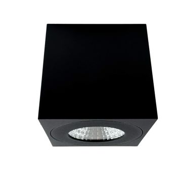Mobilux LED-Aufbauleuchte MOBiDIM COB SLIM+ Q IP65 DIM2WARM 1800-2700K schwarz 40°