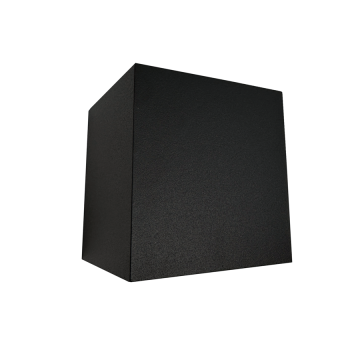 Mobilux LED-Wandaußenleuchte CUBE IP65 COLORSWITCH schwarz