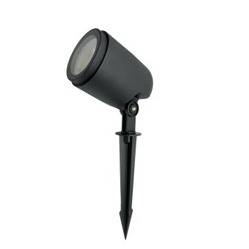 Mobilux LED-Erdspießstrahler MAXI COB IP66 1800K-3000 dunkelgrau dimmbar