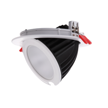 LED-Einbauleuchte Rohrstrahler D250 60W 930 weiß