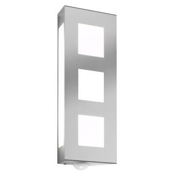 CMD Wandaußenleuchte AQUA TRILO mit Infrarotsensor Edelstahl 26/BM