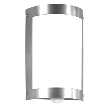 CMD Wandaußenleuchte AQUA MARCO mit Infrarotsensor Edelstahl 29/3/BM