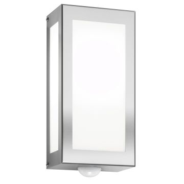 CMD Wandaußenleuchte AQUA RAIN mit Infrarotsensor Edelstahl 34/BM