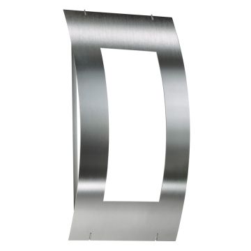 CMD Wandaußenleuchte AQUA QUADRAT Edelstahl 37