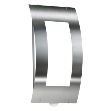 CMD Wandaußenleuchte AQUA QUADRAT mit Infrarotsensor Edelstahl 37/BM