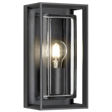 	LCD Wandaußenleuchte 25,6x13,1cm Graphit 5070
