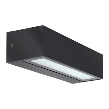 LCD LED-Wandaußenleuchte Up & Down 5x22,2cm Graphit 5084