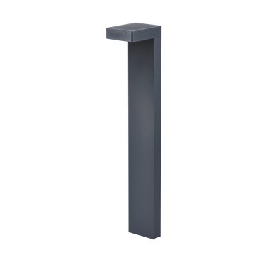 LCD LED-Pollerleuchte 80x10cm Graphit 5112