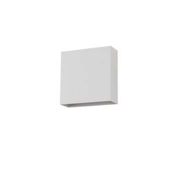 LCD LED-Wandaußenleuchte Up & Down 15x15cm Weiß 5114