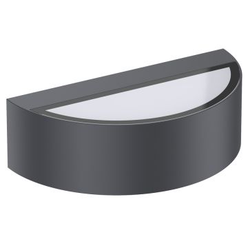 LCD LED-Wandaußenleuchte Up & Down 6x20cm Graphit 5190