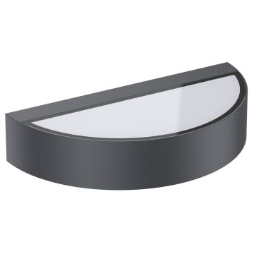 LCD LED-Wandaußenleuchte Up & Down 6x30cm Graphit 5192