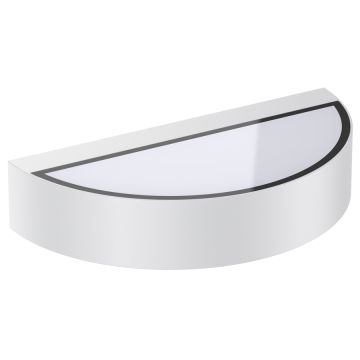 LCD LED-Wandaußenleuchte Up & Down 6x30cm Weiß 5193