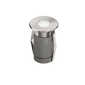 LED-Bodeneinbauspot TULIP 2 Edelstahl