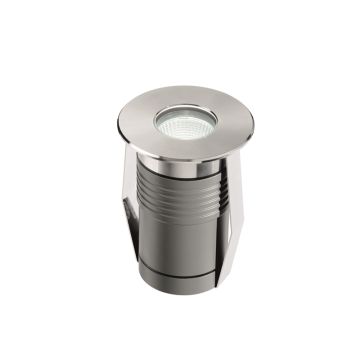 LED-Bodeneinbauspot WILLY 2 Edelstahl