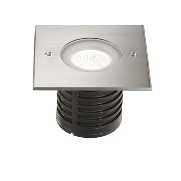 LED-Bodeneinbauspot WAKO 2 Edelstahl