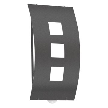 CMD Wandaußenleuchte AQUA TOMA mit Infrarotsensor Anthrazit 71/BM