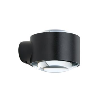 Orion LED-Wandleuchte TATRA schwarz DIM2WARM