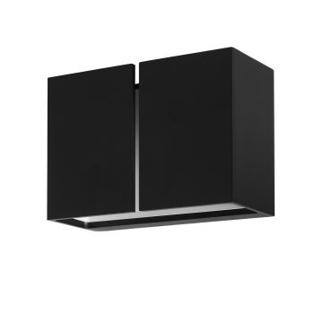 LED-Wandaußenleuchte ASK Schwarz 807-001