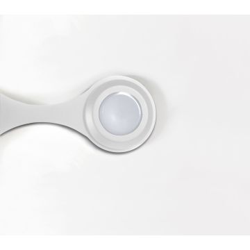 Cattaneo LED-Wand-/Deckenleuchte Infinito Ceiling-Wall 53 cm Grautöne 875/55 PA-Grey