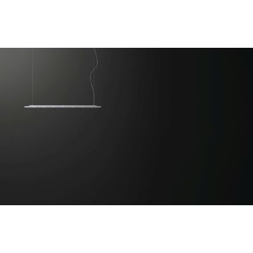 Cattaneo LED-Pendelleuchte Biscotto Suspension Grau 100 cm 765/100 S-Grey