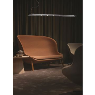 Cattaneo LED-Pendelleuchte Biscotto Suspension Sandy 100 cm 765/100 S-Sandy