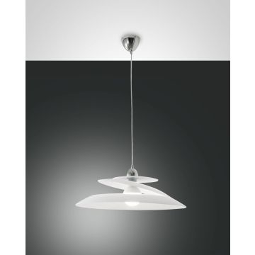 Fabas Luce Pendelleuchte ARAGON Weiß 3357-40-102