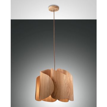 Fabas Luce Pendelleuchte PEVERO Eschenholz 3672-40-132