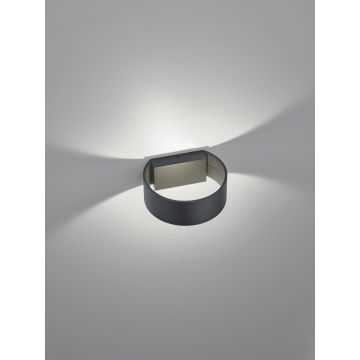 LED-Wandleuchte FOSCA Schwarz matt
