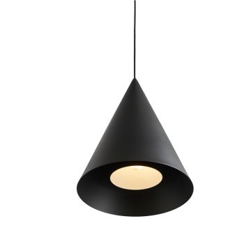 Loom-Design Pendelleuchte HANZU Schwarz Ø 35cm 879-001