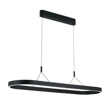 Orion LED-Pendelleuchte CARRARA schwarz