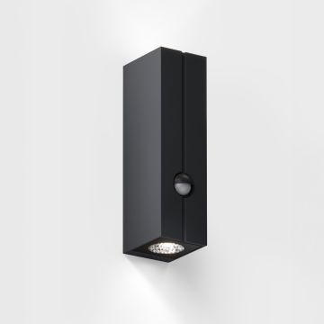 IP44.de Leuchten LED-Wandaußenleuchte CUT CONTROL 2700K schwarz 91190-27-BL