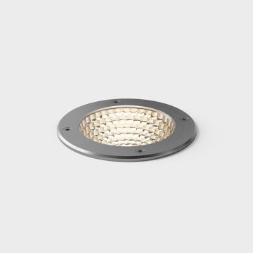 IP44.de Leuchten LED-Bodeneinbauspot IN symmetric Edelstahl 2700K 91080-27