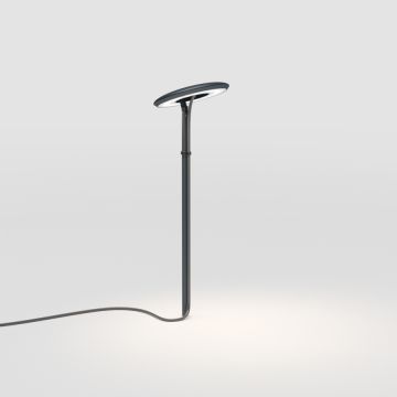 IP44.de Leuchten LED-Erdspießleuchte PAD 2700K anthrazit 91065-27-AN