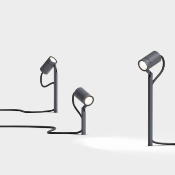 IP44.de Leuchten-LED-Erdspießleuchte PIEK EARTH CONNECTION 25cm/50cm/100cm anthrazit/dunkelbraun/schwarz-92070-27