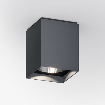 IP44.de Leuchten LED-Deckenspot UP S anthrazit (eckig) 91820-S-AN