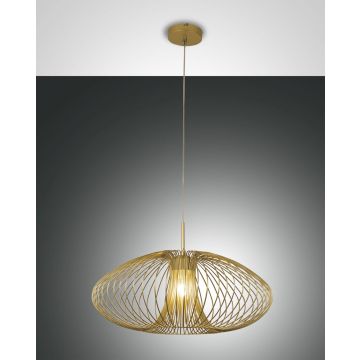 Fabas Luce Pendelleuchte FASSA Gold matt 3706-40-225