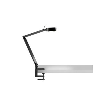 LED-Schreibtischleuchte mit Tischklemme DARK 10W schwarz