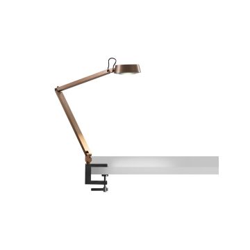 LED-Schreibtischleuchte mit Tischklemme DARK 10W rosegold
