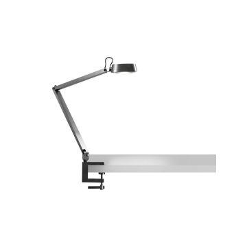 LED-Schreibtischleuchte mit Tischklemme DARK 10W titan