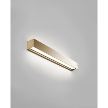 Light-Point LED-Wandleuchte LINEA W2 60cm messing 290111