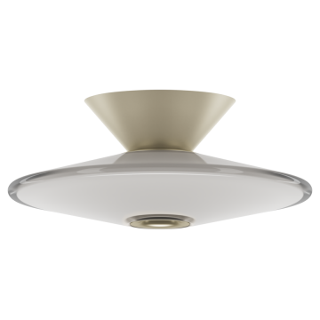 Loom-Design LED-Deckenleuchte SOLENE Elfenbein 875-004
