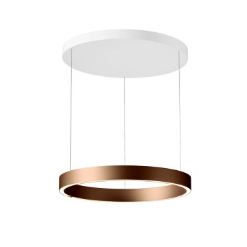 Loom-Desig LED-Pendelleuchte VELORA 60cm Caramel Braun 883-001