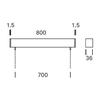 Ribag ARVA 2er-Baldachin 80cm