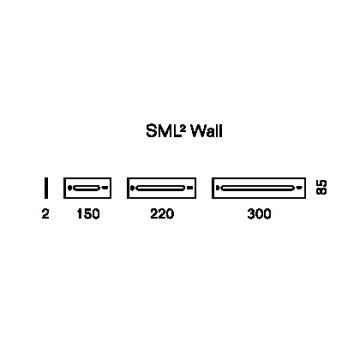 serien lighting sml² wandabdeckung SM40
