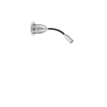 Less´n´more LED-Wand-/ Deckenleuchte ZEUS Z-BDL1 Kopf 15 cm Flexschlauch