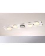 LED-Deckenleuchte PLANETS ONE D2W Alu